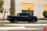 Chevrolet Silverado Double Cab on Vossen Wheels (HF-1) 2019 года